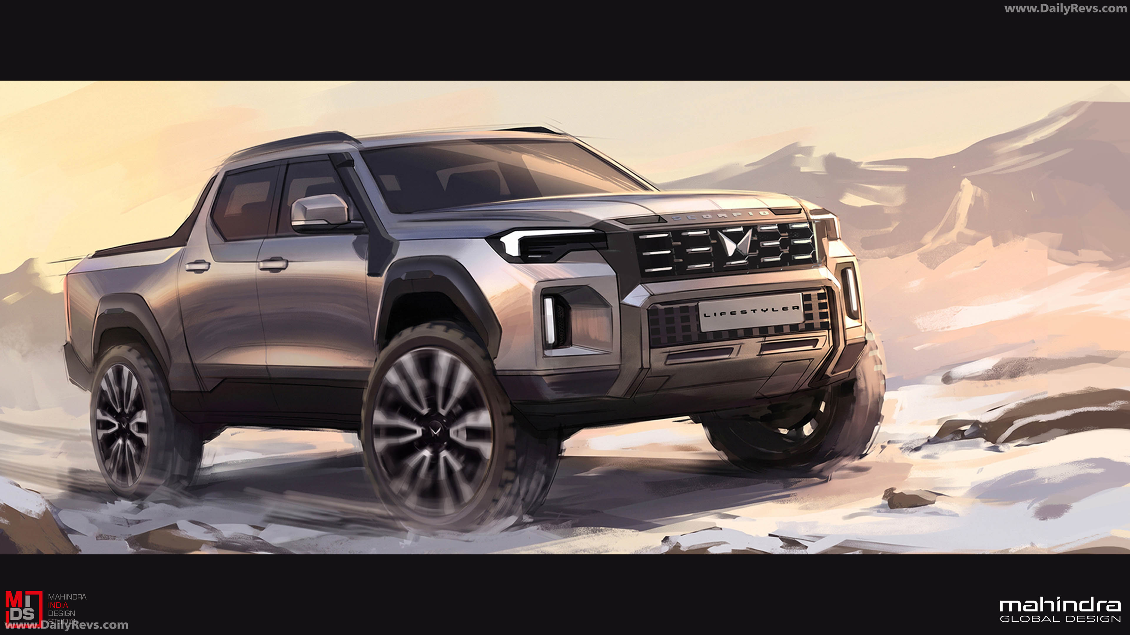 2027 Mahindra Motors Scorpio Lifestyler Sketches